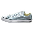 thumbnail image 4 of Converse Chuck Taylor All Star OX Low Top Little Kid's Shoes Metallic Glacier  354038f, 4 of 6