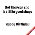 thumbnail image 2 of Rear End Funny Men's Birthday Cards | 2 Pack Set (5x7), 2 of 6