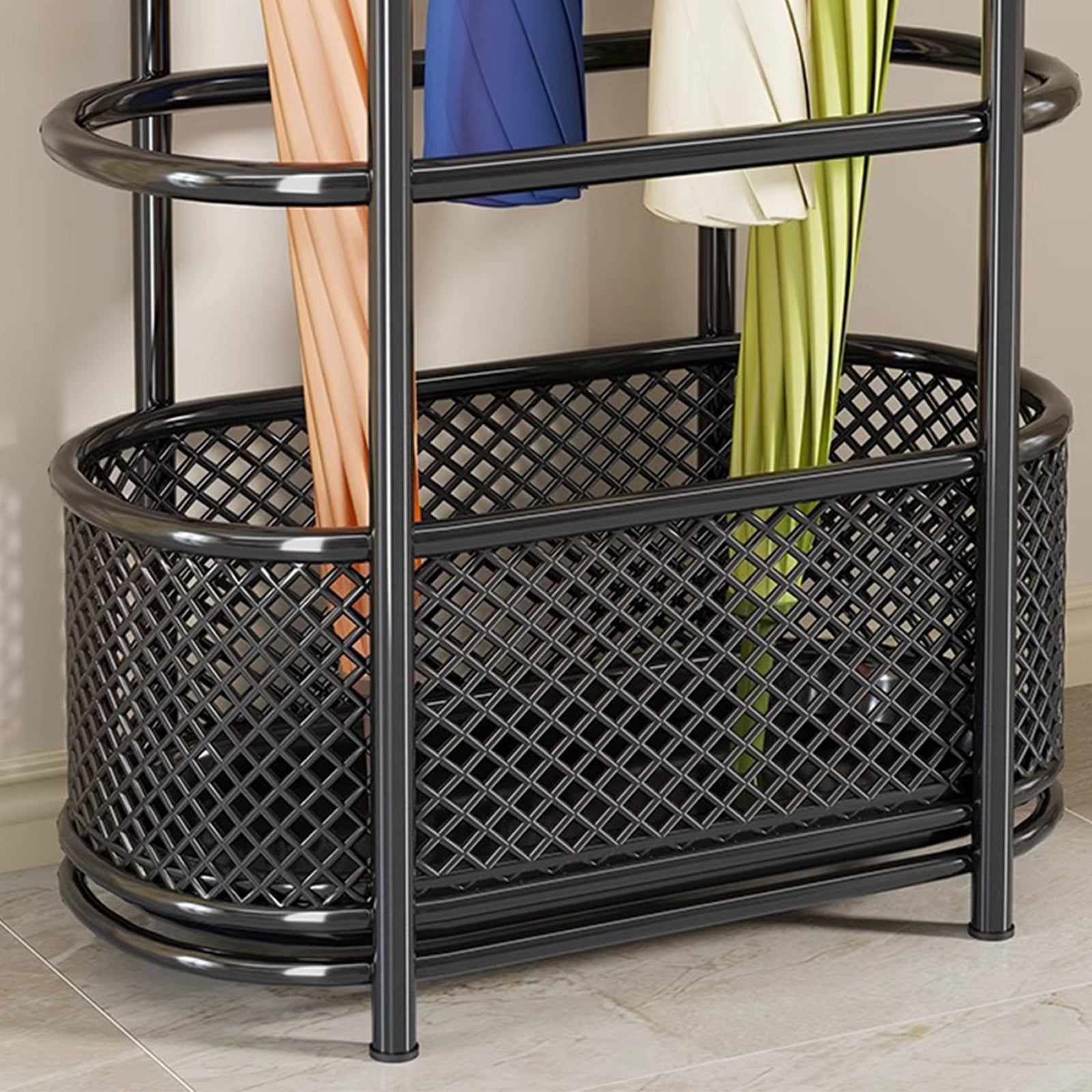Umbrella Stand, Umbrella Stand Holder with Removable Drip Tray, Home Umbrella Organizer, Indoor Storage Rack, Entryway Space Saving Umbrella Organizer