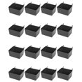 thumbnail image 1 of Kit de 16 contenedores de tablero perforado, almacenamiento de piezas de tablero perforado, accesorios de tablero perforado, contenedores de banco de trabajo para organizar hardware (gris), 1 of 7
