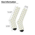 thumbnail image 4 of Fotbe Mallard Ducks print Women's Men's Novelty Crew Socks Cotton Socks Knee High Socks for Walking,Running,Nurses,Pregnancy, 4 of 8