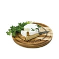 thumbnail image 1 of JS Gourmet - Planche de Service en Bois d'Acacia avec Couteau à Fromage, 1 of 2