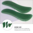 thumbnail image 3 of 3PCS Natural Jade Stone Scraping Board Massage Scraper Body Massage Scraper Scraping Facial Massage Tools for Face Skincare and Lymphatic Drainage Tool, 3 of 8