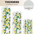 thumbnail image 4 of Yellow Lemon Fruit Branches White Pattern Kitchen Rugs Sets Of 3,Kitchen Runner Rugs Non Skid Washable,Decorative Kitchen Floor Mats for Kitchen,Sink,Laundry,17"x30"+ 17"x47" + 17"x59", 4 of 6