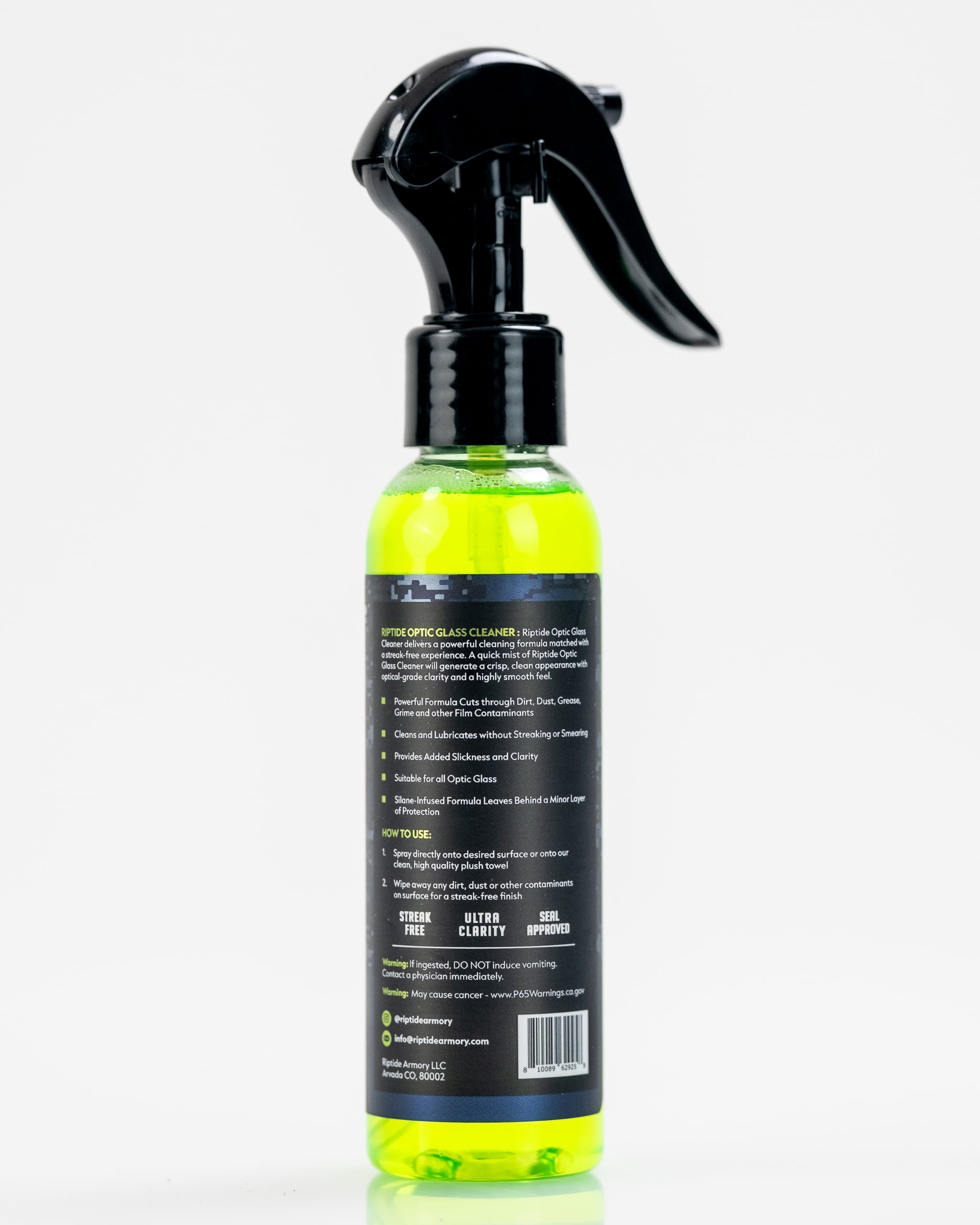 Riptide Armory Optic Glass Cleaner (4oz)