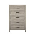 thumbnail image 1 of Commode à 5 tiroirs Beaumont d’Ameriwood Home, chêne noir, 1 of 8
