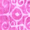 thumbnail image 1 of Ahgly Company Indoor Square Abstract Pink Modern Area Rugs, 4' Square, 1 of 4