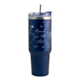 thumbnail image 3 of Termo 1.2 L Mickey Fantasía Azul Doble Pared con Asa y Popote de Acero Inoxidable, 3 of 7