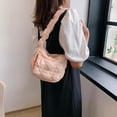 thumbnail image 3 of Quilted Tote Bag for Women Small Puffer Bag Quilted Bag Lightweight Puffy Tote Bag Cloud Quilted Shoulder Bag, 3 of 6