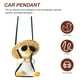 thumbnail image 5 of Anime Swing Duck lindo usando sombrero gafas pato decoración interior Accesorios, 5 of 7
