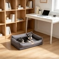 thumbnail image 5 of Dog Bed Mat, 4 Season Cooling Pet Sleeping Mat Washable Non Slip Portable Cushion Sofa Crate Bed Soft Comfort Rest Pad, for Dogs Cats Indoor Outdoor Travel Home Use, 5 of 6