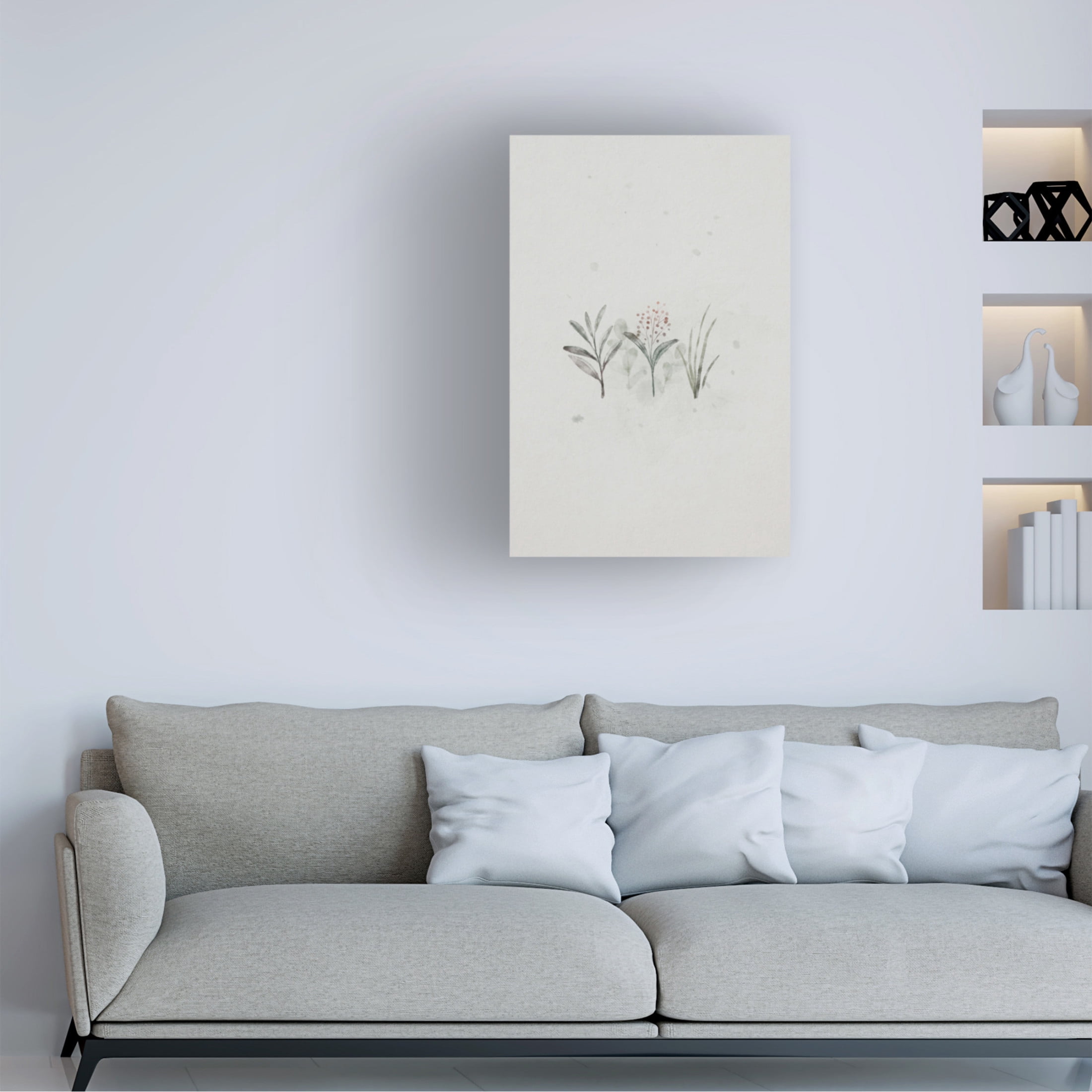 Trademark Fine Art Xuan Thai Tiny Shoots Free Canvas Wall Art