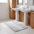 thumbnail image 5 of REGALWOVEN Quick Dry Absorbent Non Slip Chenille Bathroom Mat Cozy Shaggy Washable Home Decor for Shower and Tub Gray 16" x 24", 5 of 7