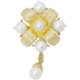 thumbnail image 1 of KAIYANG Broche de alfiler de perla de aleación, accesorio de ropa, ramillete, prenda, 1 of 4