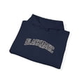 thumbnail image 3 of Blackmagic Shortys Griptape Muska 90s 00s Vintage Classic Skate Hoodie Print - M / Navy, 3 of 5