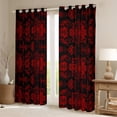 thumbnail image 2 of Castle Fairy Hippie Damask Blackout Curtains Set of 2 (52x84 Each),Luxury Window Curtains, 2 of 6