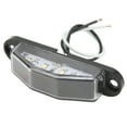 thumbnail image 1 of Luz de matrícula impermeable, luz de matrícula de 4 LED Lámpara de matrícula Luz de matrícula de alta capacidad, 1 of 9