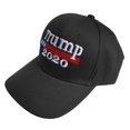 thumbnail image 4 of Gorra de béisbol de Trump, gorra deportiva para senderismo, gorra para golf para la elección del 2020 Negro Salvador Dali Gorra de béisbol ajustable, 4 of 6