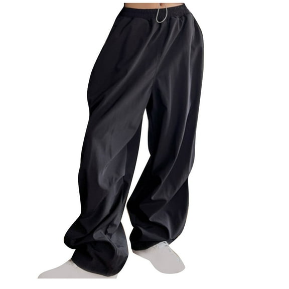 Tbopshirt Cargo Pants for Women Clearance Deals,Womens Pants,Women's Spring/Summer Solid Color Casual Workwear Pocket Pants,Gifts for Women,Spring Savings