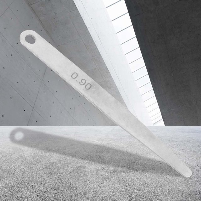 Calibre De Espesores, Práctico Calibrador De Inspección De Espesores De Acero Inoxidable, Herramienta De Medición De Espesores De 5 Piezas / Juego De Amplia Aplicación, Para OTVIAP Feeler Inspection Gauge