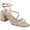 Light Natural, variant on Womens Gurion Faux Leather Strappy Slingback Sandals