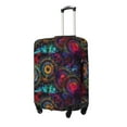 thumbnail image 2 of Xecao Mandala Colorful print Elastic Luggage Cover, with double-sided print , is perfect for travel, business, and daily use, 2 of 9