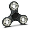 360 Degree Rotation FIDGET Tri Spinner Hand Toy Kit by Ixir for Relieving ADHD, Anxiety, Boredom Spins for up to 2 Minutes Non-3D Printed.  Premium Weighted and Balanced Hand Spinner.