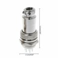 thumbnail image 4 of Eigraketly 5 pares macho hembra conector de aviación enchufe Metal plata piezas de enchufe Herramientas y ferretería GX12-4 pin y plata, 4 of 6