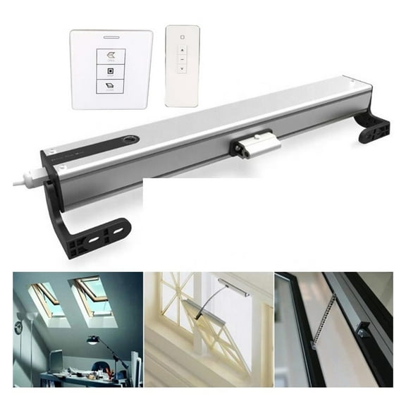 220V Electric Window Actuator Opener For Skylight Greenhouse Airport With 100-400mm Travel Adjustable Tuya