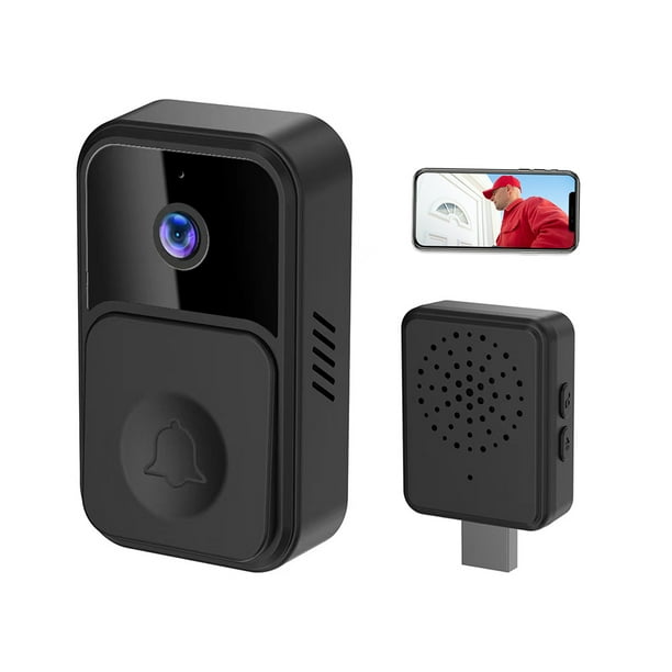 Timbre Inalámbrico cámara del intercomunicador de WiFi del cambio 2.4G de la voz de la cámara del timbre de 1080P HD para los apartamentos