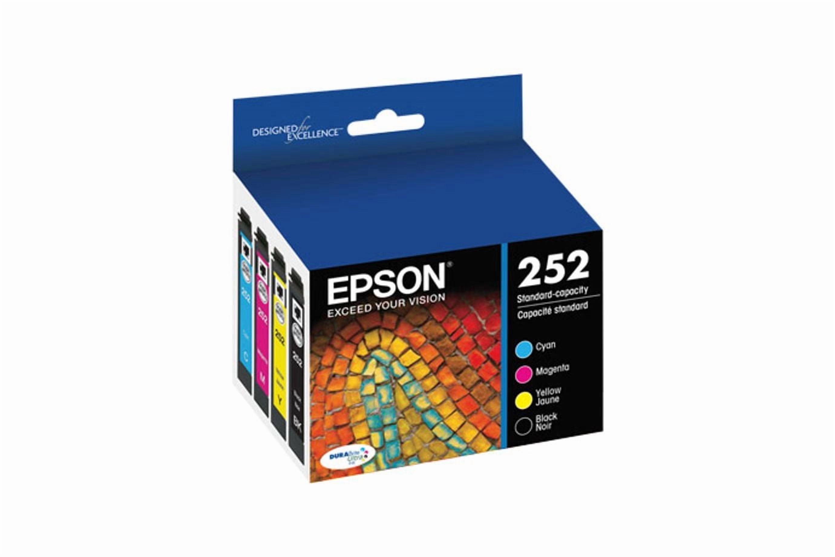 Ensemble de cartouches d'encre DURABrite Ultra 252 d'Epson T252120-BCS