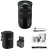 XF 18-120mm f/4 LM PZ WR Lens, Black with 72mm Filter Kit, Soft Lens Case, Lens Cleaner, Cleaning Kit, Universal Lens Cap Tether