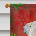 thumbnail image 3 of Carolines Treasures SS4700CHF 28 x 40 Po. Drapeau de Noël Wheaten Terrier Flocons de Neige Rouges Enduits Doux Taille Maison, 3 of 4