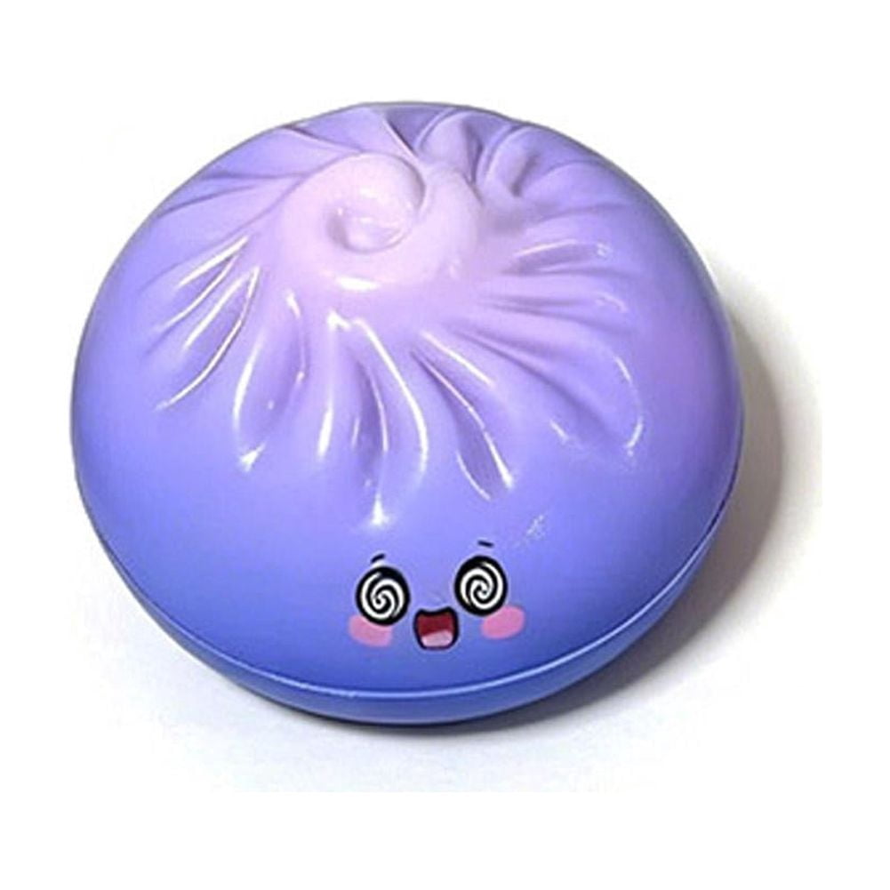 Dumpling Squishies, Colorful Dumplings Stress Balls Fidget Sensory Toy, Cute Steamed Bun Toy with Food Steamer, for Easter Basket Stuffers Party Favors