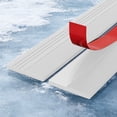 thumbnail image 3 of Door Draft Stopper, Door Weather Stripping, Noise Reduction Door Sweep, Flexible Rubber Self-Adhesive Gap Filler, Wind Dust Proof Thermal Insulation Seal Strip, Cuttable No-Drill Weather Guard, 3 of 7