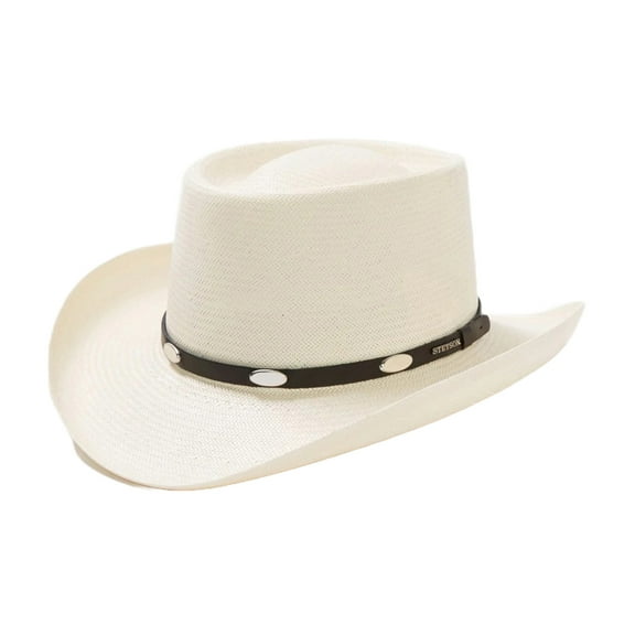 Stetson Men's 10X Royal Flush Natural Straw Cowboy Hat SSRYFLK813081