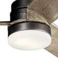 thumbnail image 4 of 300275AVI Kichler Lighting Spyn - Ceiling Fan with Light Kit - 14.5 inches tall by 52 inches wide-Anvil Iron Finish, 4 of 9