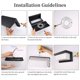 thumbnail image 3 of Lámpara de pared exterior moderna de 18 W, luz LED para exteriores resistente al agua IP65, para terraza, jardín, camino, patio, pasillo, 3 of 4
