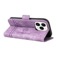 thumbnail image 2 of Allytech Case for iPhone 14 Pro 6.1",Leather Wallet Folding Case Kickstand and Detachable Strap Cash Pocket Credit Card Slots Magnetic Closure Compatible with iPhone 14 Pro,Purple, 2 of 8