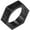 Black#8, variant on Mens Rings Hexagon Geometric Ring for Men 7Mm Wide Stainless Steel Rings for Women, Size 8-13