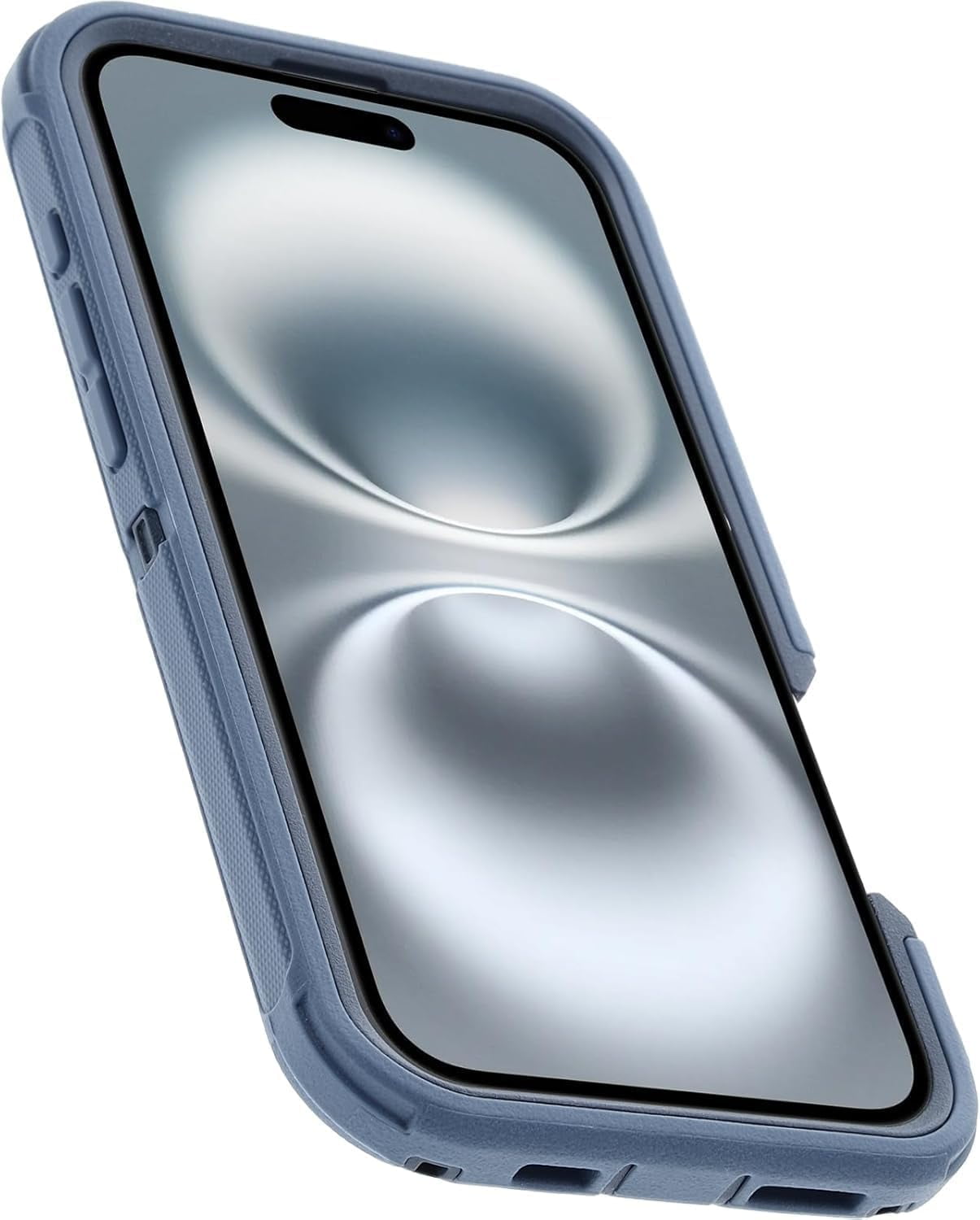OtterBox iPhone 16 Plus (Only) - Defender Series MagSafe Case - Baby Blue Jeans (Blue) - Case Only - Built-in Magnets - Screenless - Rugged & Durable - with Port Protection - Non-Retail Packaging