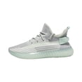 thumbnail image 2 of Womens Breathable Fly-Woven Versatile Sports Shoes Casual Platform White Shoes, 2 of 3