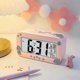 thumbnail image 4 of Alarm Clock With Nightlight, Small Easy Read Large Digital Number. Battery Operated Alarm Clock Kids And Adults Desk With Cute Stickers .white, 4 of 4