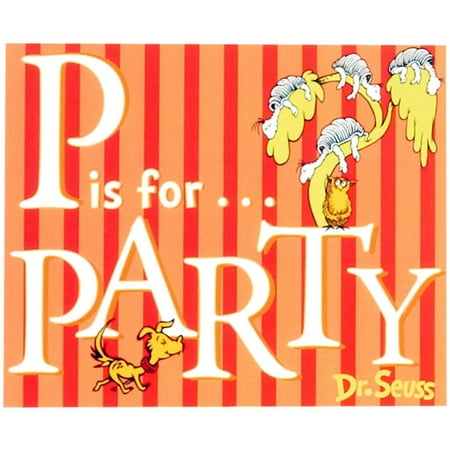 Dr. Seuss Abc - Invitations (8)