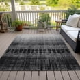 thumbnail image 6 of Addison Rugs Chantille Indoor/Outdoor Transitional Ombre Black Washable Rectangle Rug, 10' x 14', 6 of 6