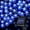 Blue, variant on LED Solar Snowflake String Lights Outdoor Christmas Decorations,Waterproof for Xmas Tree,Holiday, Wedding Party,Patio Decorations(Multicolored-23FT-50LED)