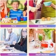 thumbnail image 4 of LEFU 40 Pack Acrylic Sign Display Holders Mini Name Card Tag Label Stand Brackets Transparent L-Shape for Business Conference Office Hotel 6 Sizes Optional, 4 of 10
