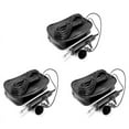 thumbnail image 1 of 3 Pcs Microphone 6.5mm pour Erhu Saxophone Violon Instrument de Musique - Lavalier Col Rabattu, 1 of 6