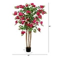 thumbnail image 2 of Nearly Natural 5ft. Artificial Deluxe Bougainvillea Tree, 2 of 7