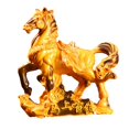 thumbnail image 4 of Estatua de caballo para mascota de té, regalo de inauguración de la casa, adorno de mesa, mascota de té de caballo hecha a mano Pasar al color dorado, 4 of 9